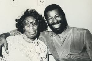 Teddy Pendergrass and his mom 1978, NY.jpg